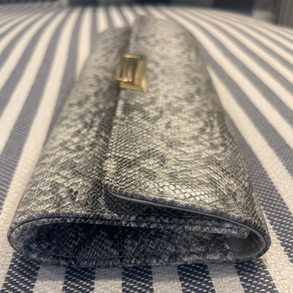 BCBGeneration Silver Clutch - Picture 6 of 7